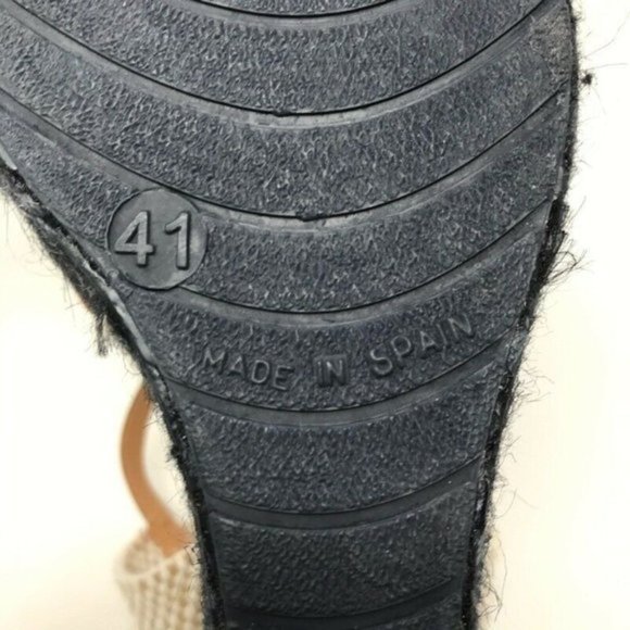 👡Maypol 10, NWOB Metallic Wedge Espadrilles - Picture 9 of 9